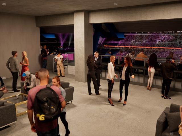 Ford Field - Section South Club Sro Seat View