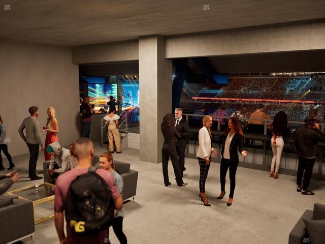 Ford Field - Section South Club Sro Seat View