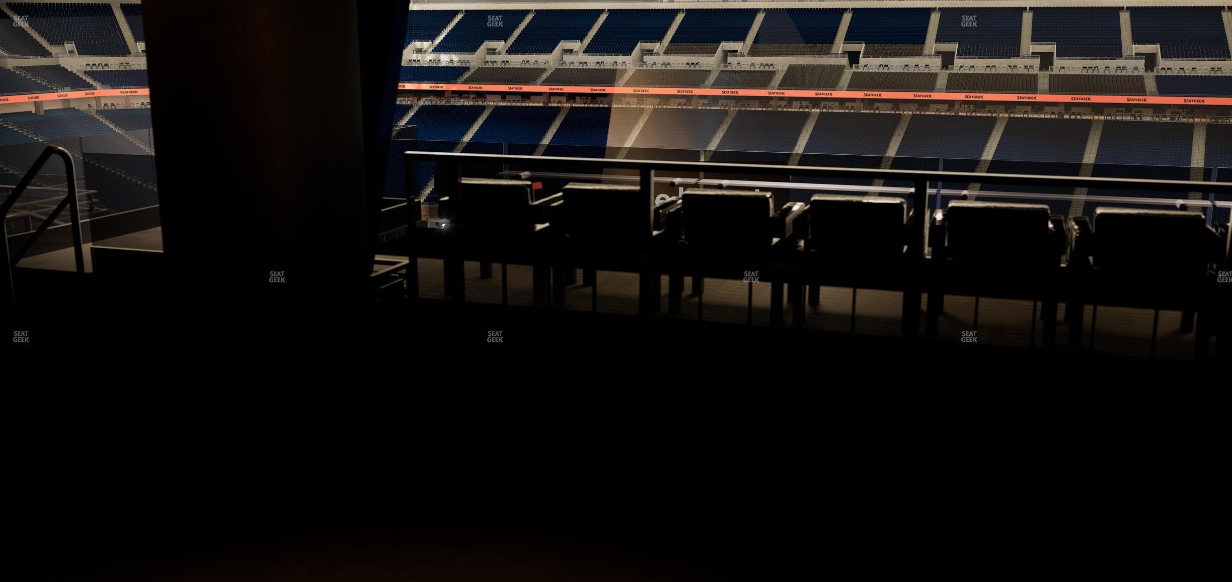 Ford Field - Section South Club Sro Seat View