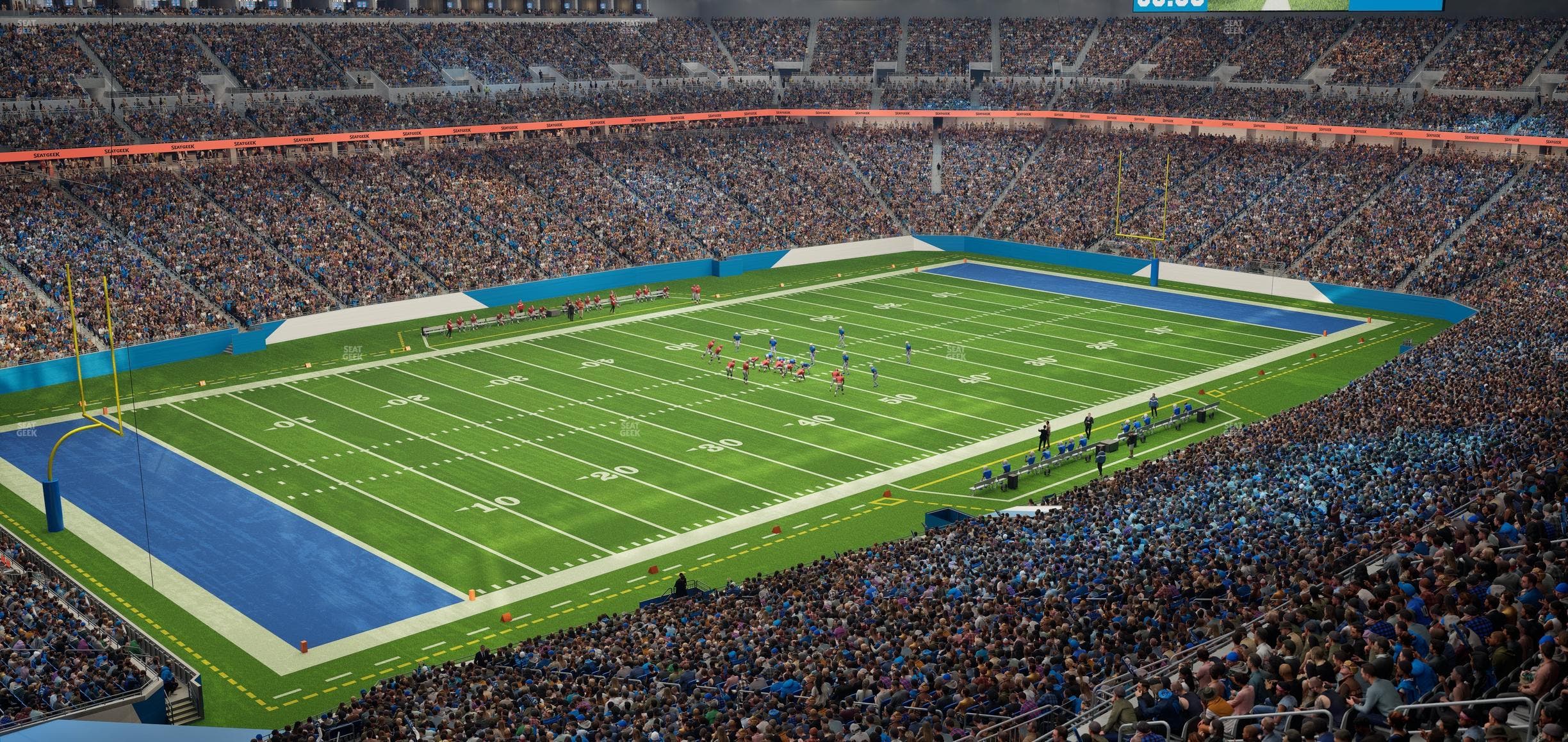Ford Field - Section Suite 400 Seat View