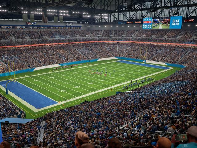 Ford Field - Section Suite 400 Seat View