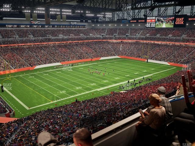 Ford Field - Section Suite 401 Seat View