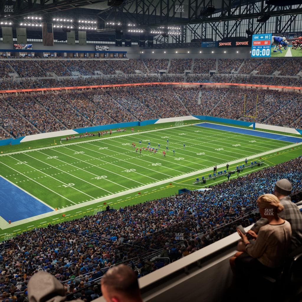Ford Field - Section Suite 401 Seat View