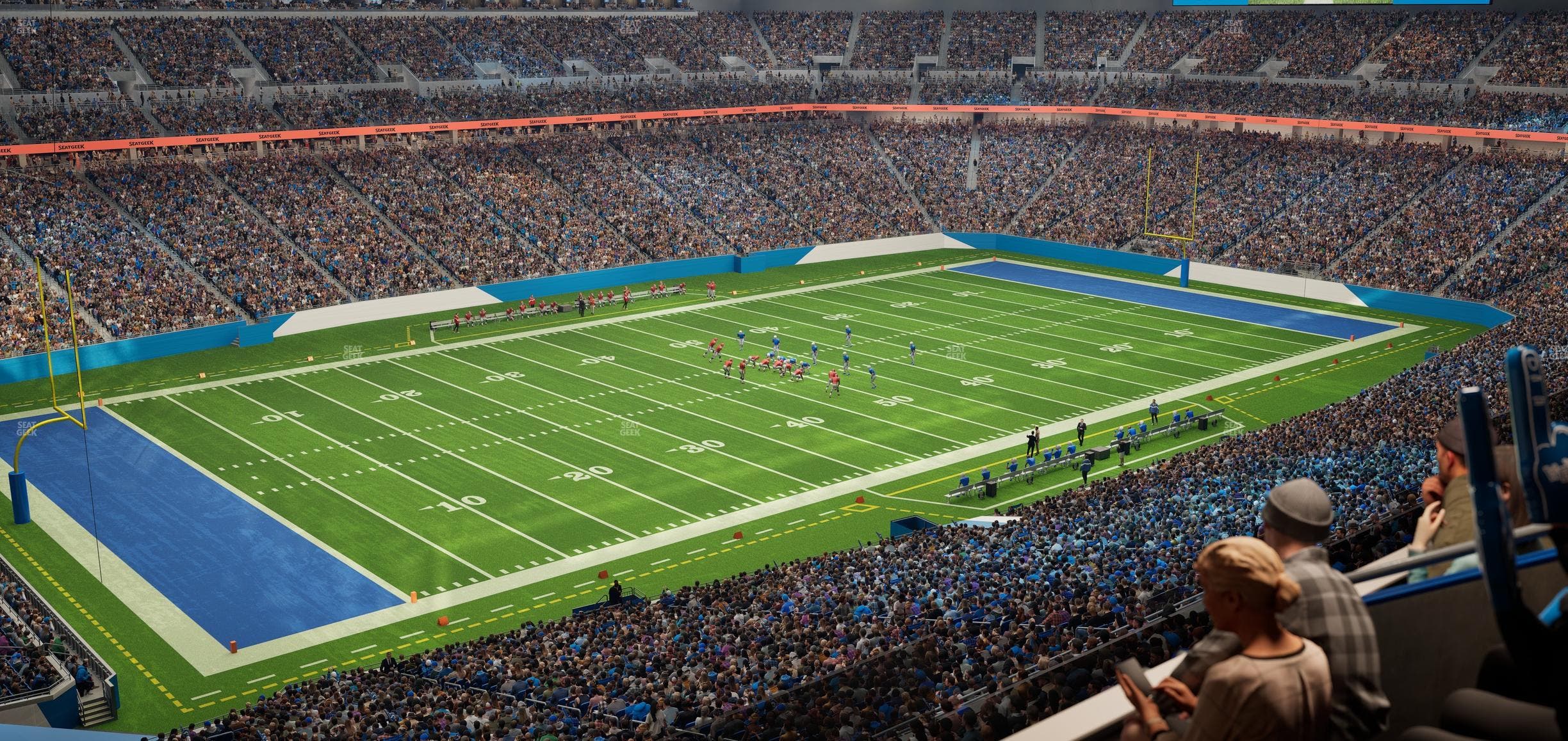 Ford Field - Section Suite 401 Seat View