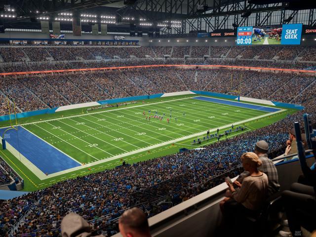 Ford Field - Section Suite 401 Seat View