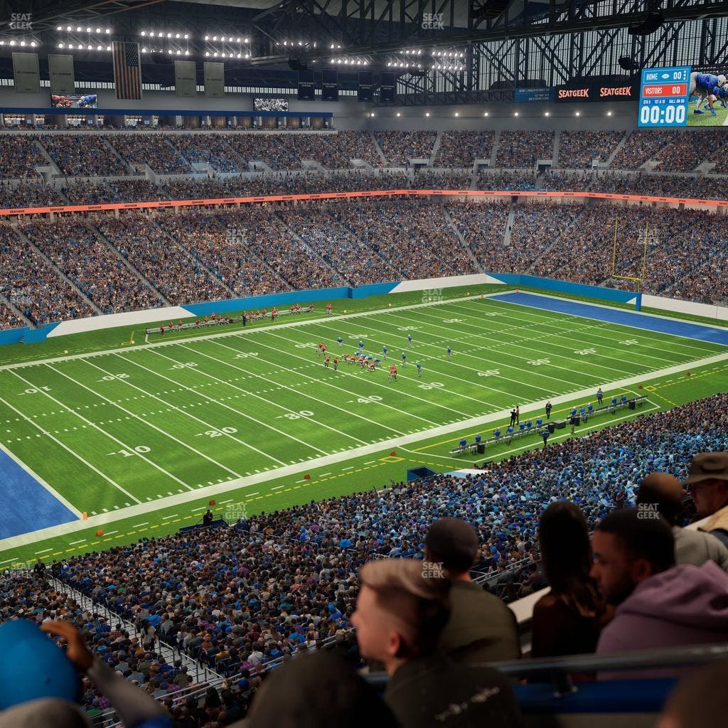 Ford Field - Section Suite 402 Seat View