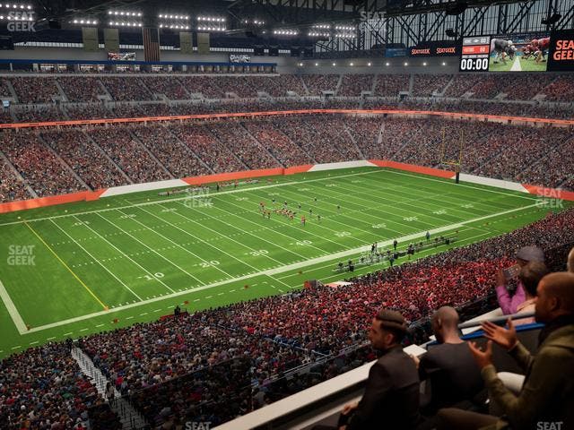 Ford Field - Section Suite 403 Seat View