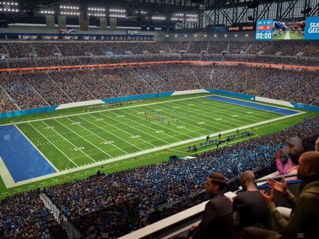 Ford Field - Section Suite 403 Seat View