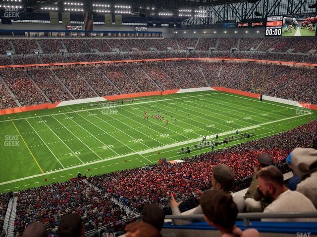 Ford Field - Section Suite 404 Seat View
