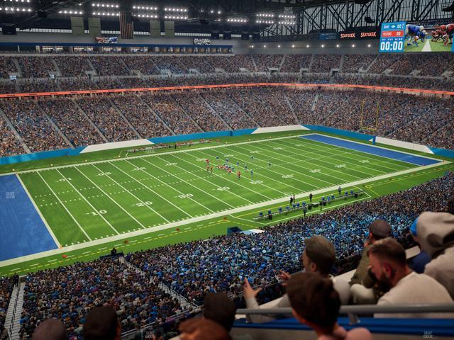 Ford Field - Section Suite 404 Seat View