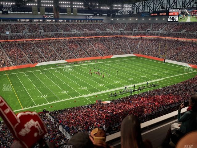 Ford Field - Section Suite 405 Seat View