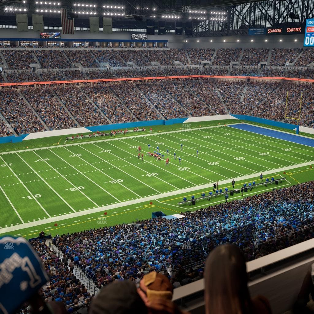 Ford Field - Section Suite 405 Seat View