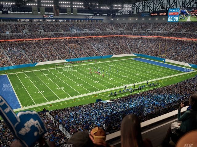 Ford Field - Section Suite 405 Seat View