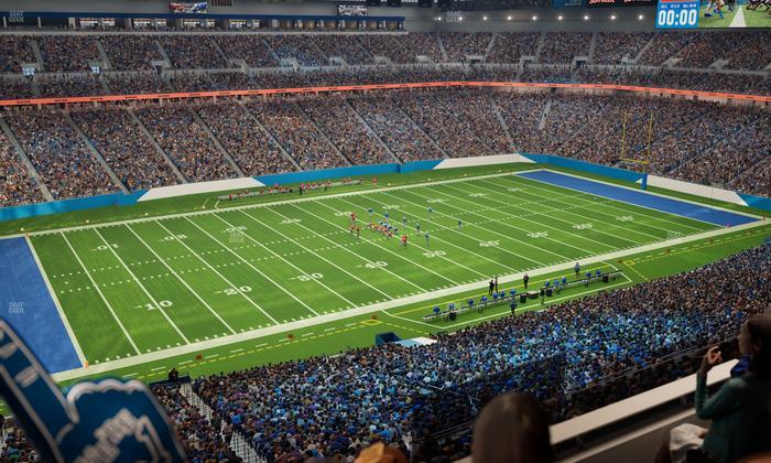 Ford Field - Section Suite 405 Seat View