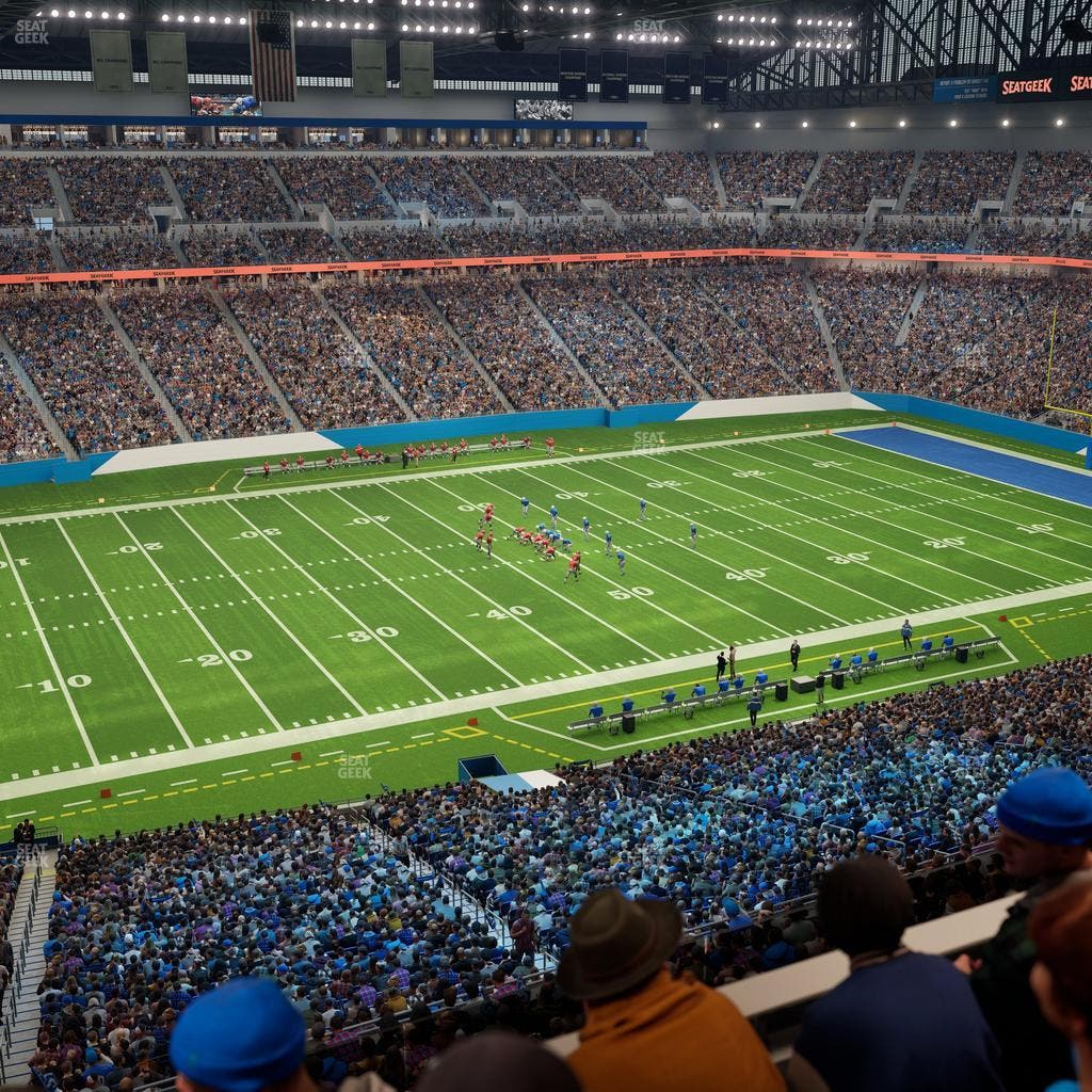 Ford Field - Section Suite 406 Seat View