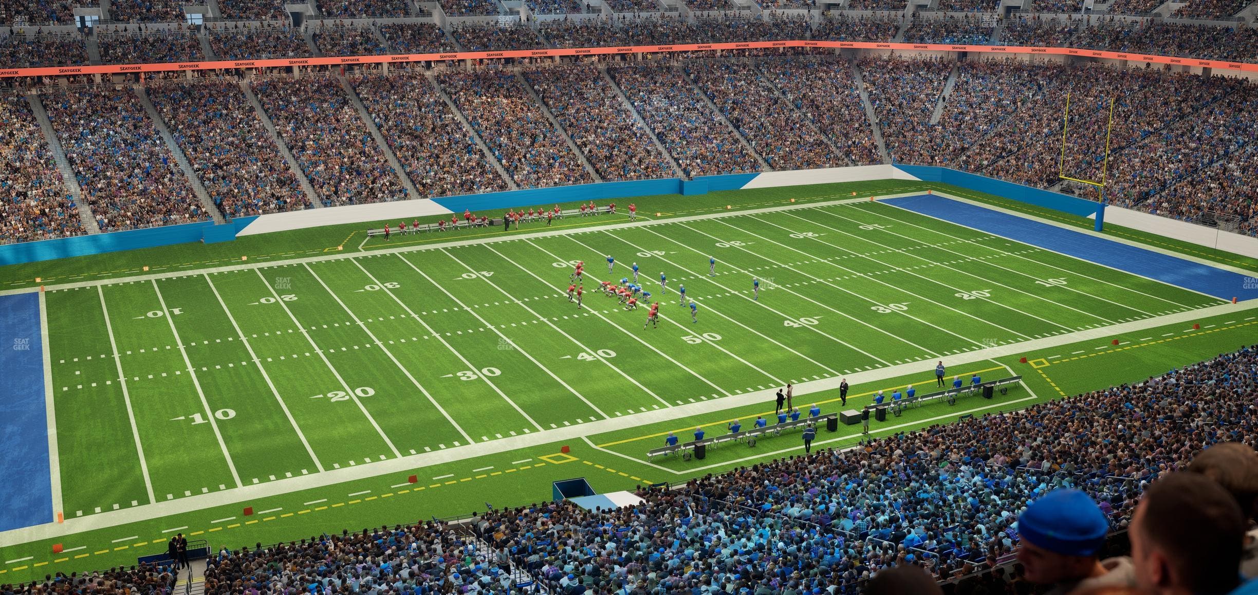Ford Field - Section Suite 406 Seat View