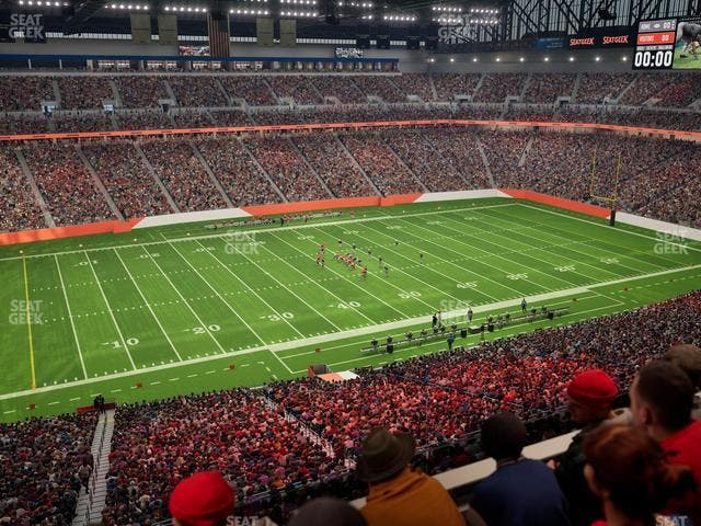 Ford Field - Section Suite 406 Seat View