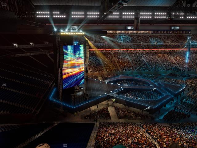 Ford Field - Section Suite 406 Seat View