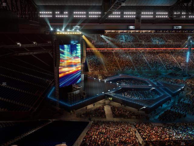 Ford Field - Section Suite 407 Seat View