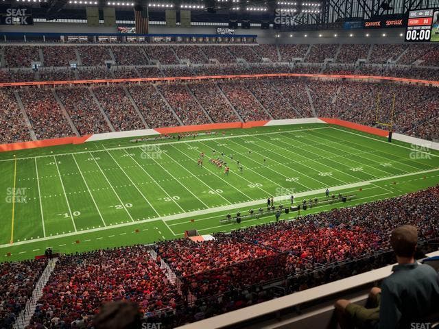 Ford Field - Section Suite 407 Seat View