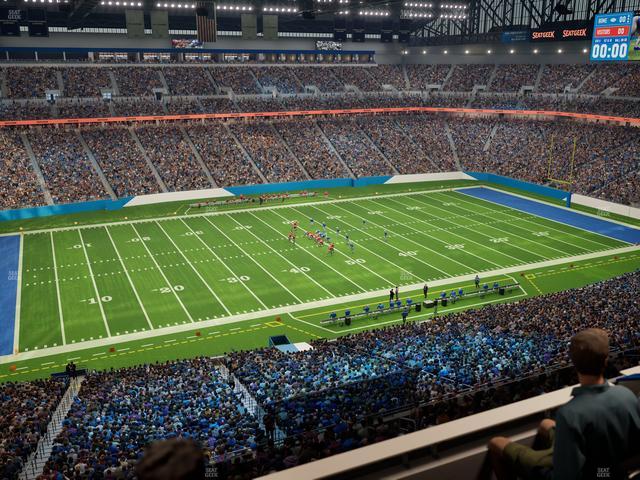 Ford Field - Section Suite 407 Seat View