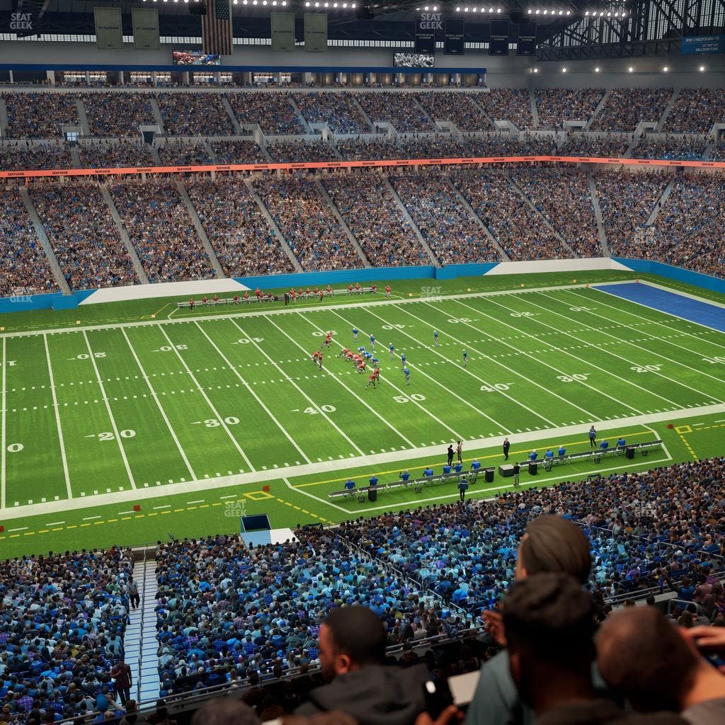 Ford Field - Section Suite 408 Seat View