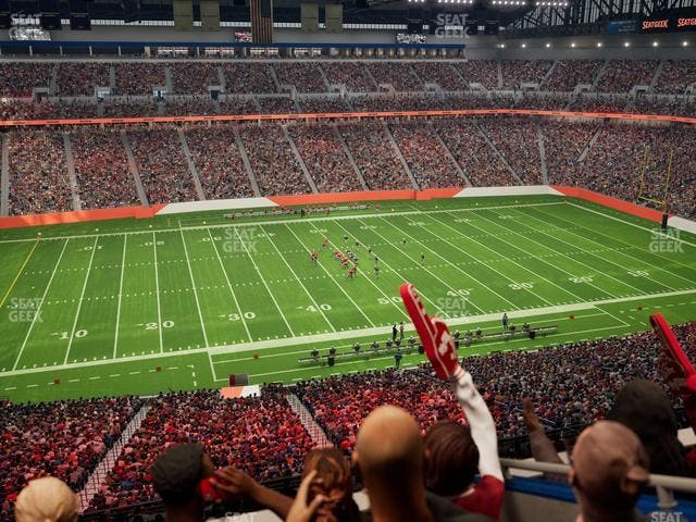 Ford Field - Section Suite 409 Seat View