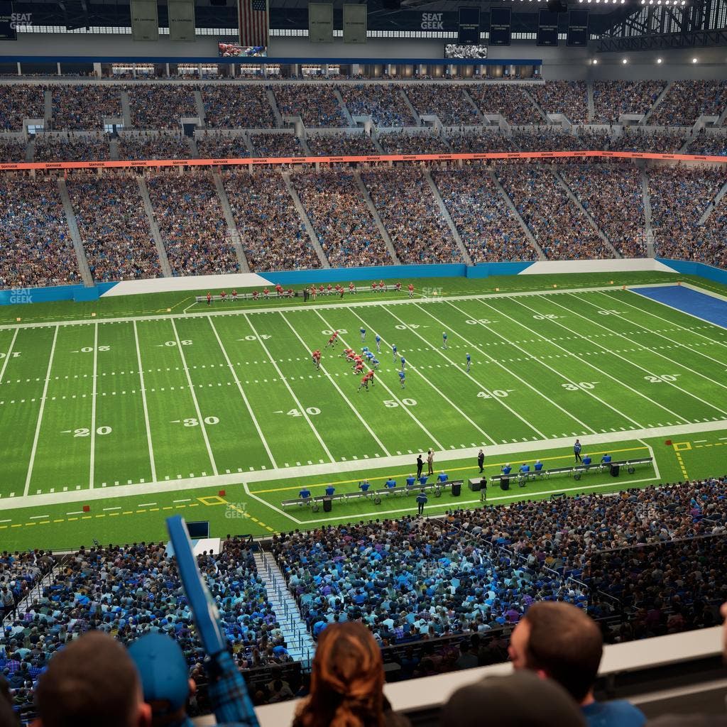 Ford Field - Section Suite 410 Seat View