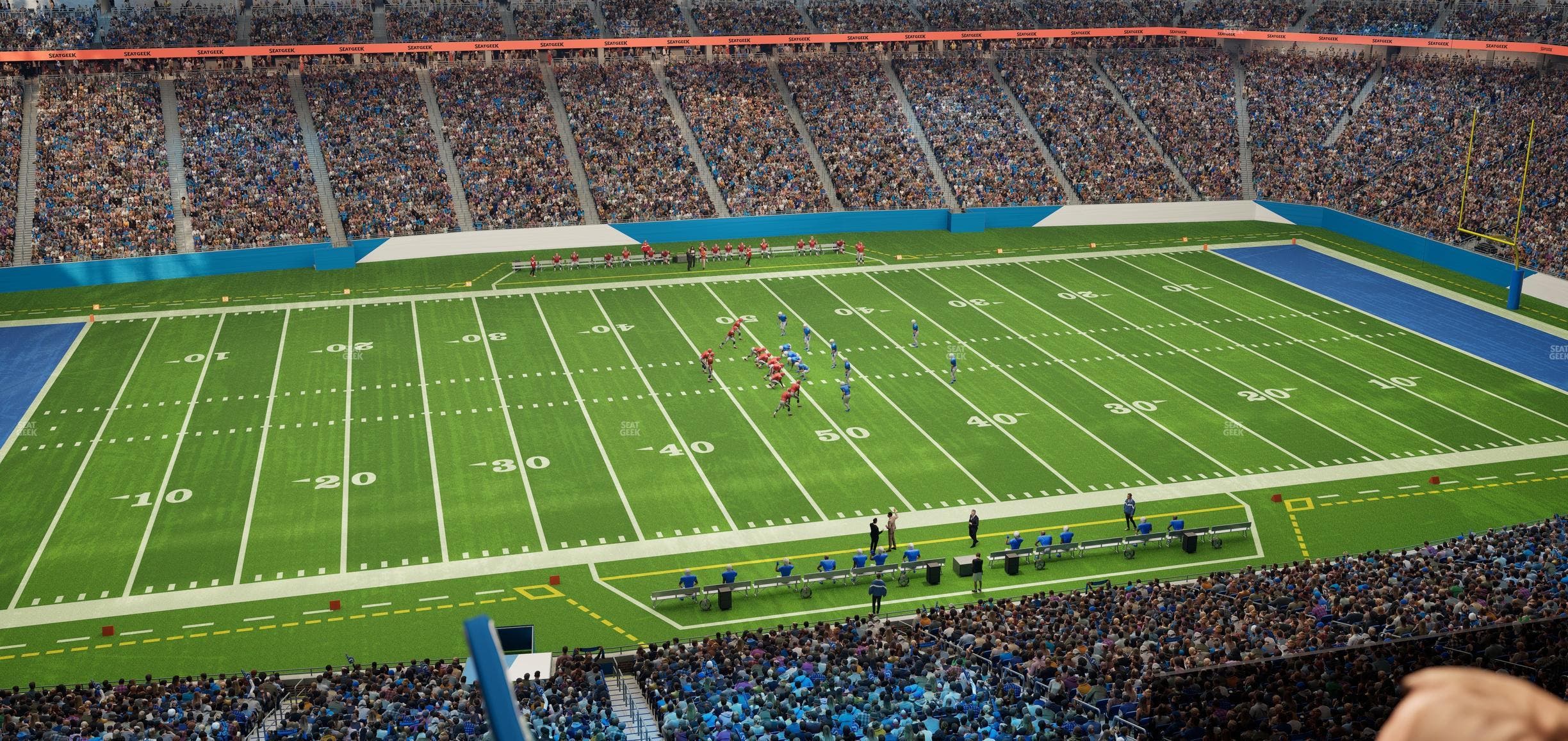 Ford Field - Section Suite 410 Seat View