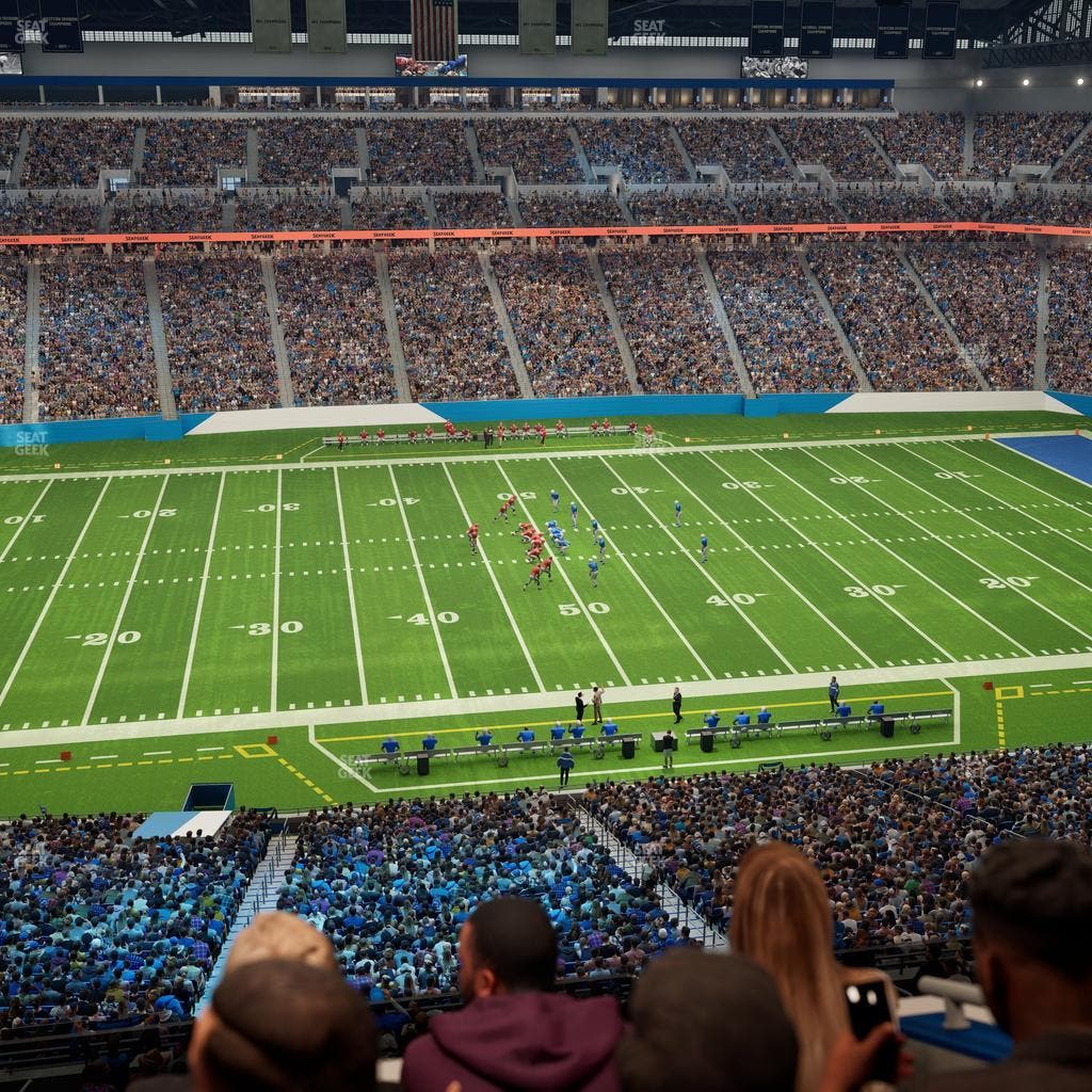Ford Field - Section Suite 411 Seat View