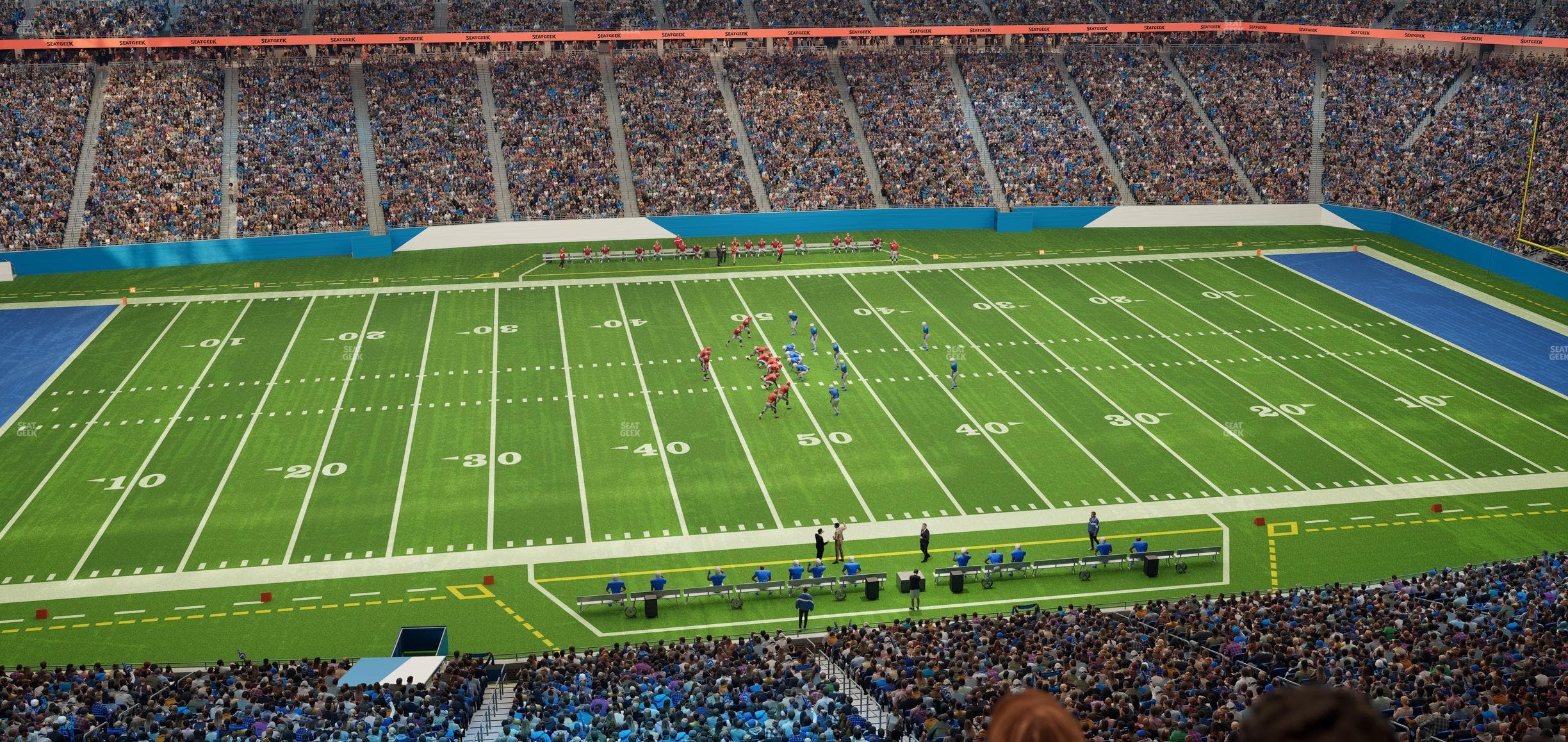 Ford Field - Section Suite 411 Seat View