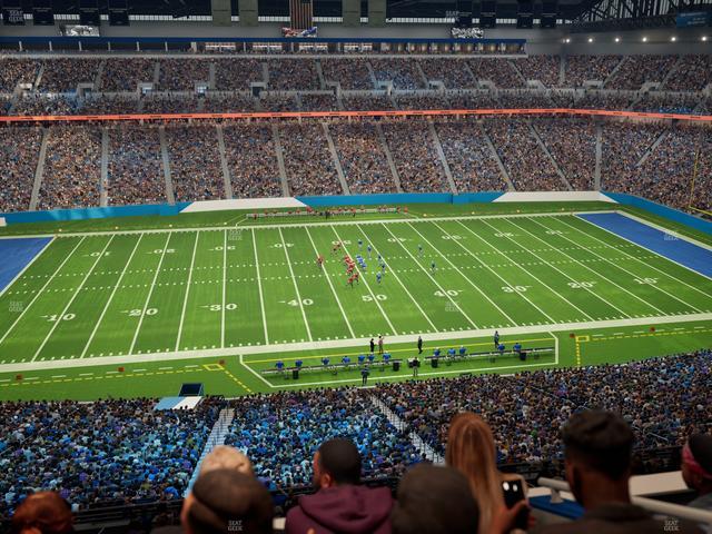 Ford Field - Section Suite 411 Seat View