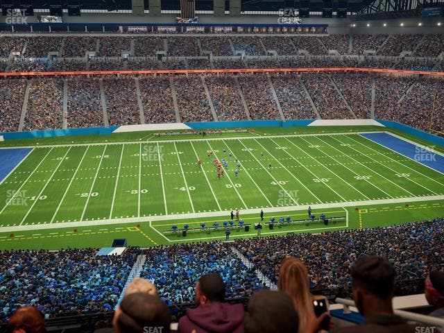 Ford Field - Section Suite 411 Seat View