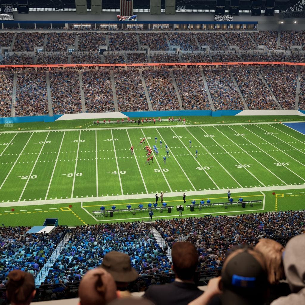 Ford Field - Section Suite 412 Seat View