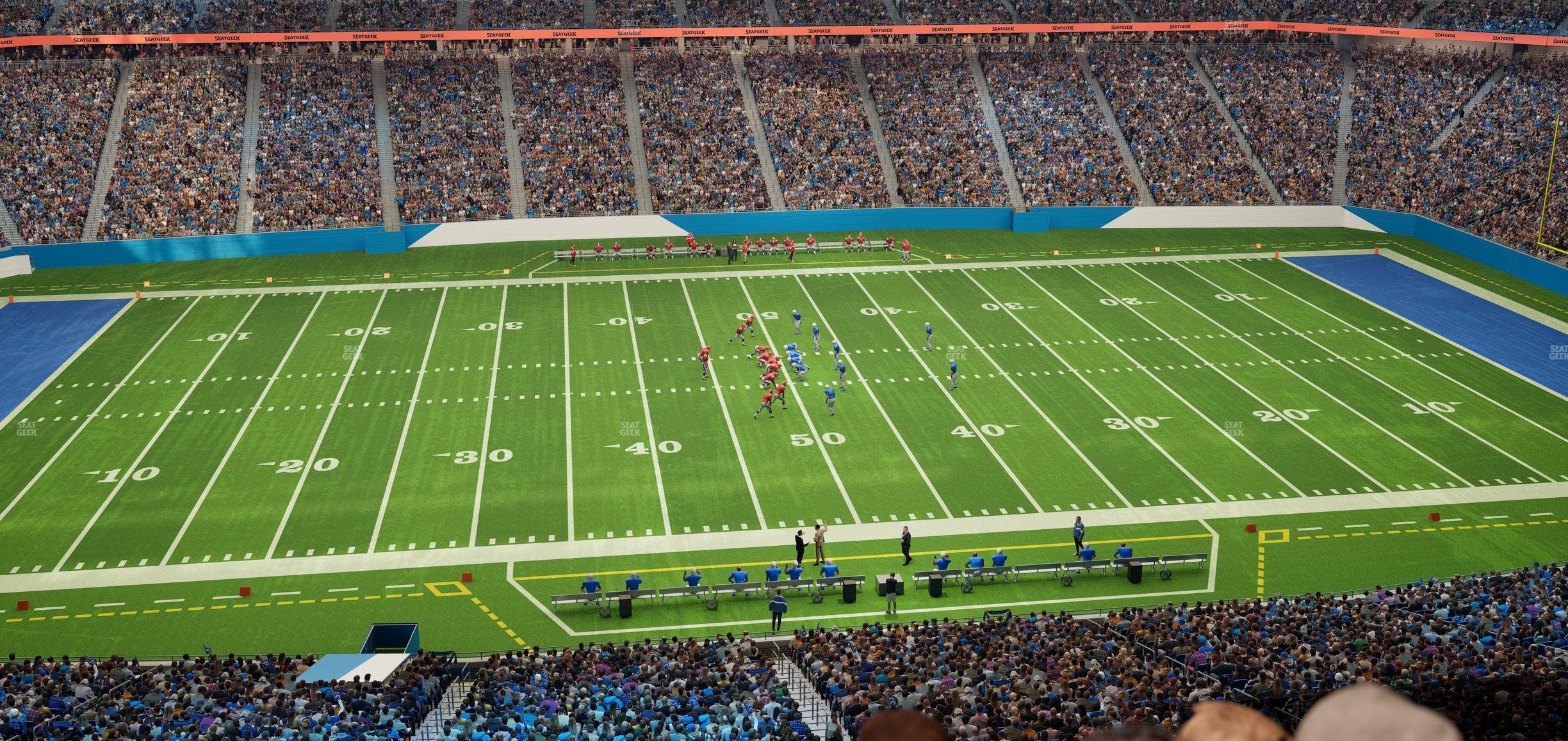 Ford Field - Section Suite 412 Seat View