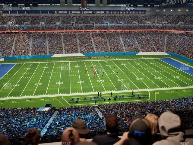 Ford Field - Section Suite 412 Seat View