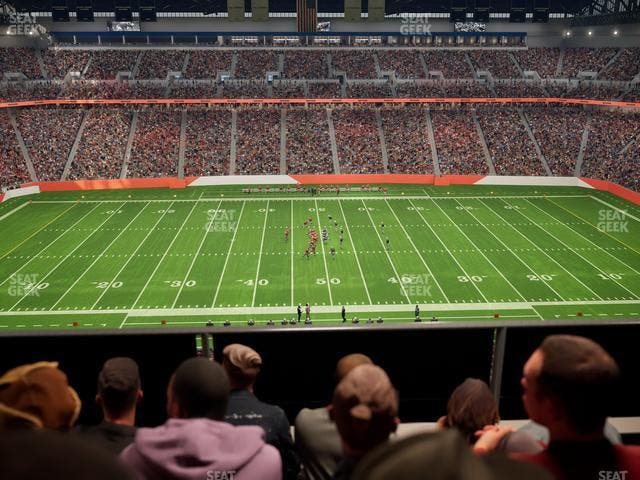 Ford Field - Section Suite 414 Seat View