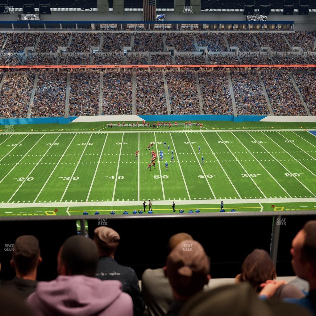 Ford Field - Section Suite 414 Seat View