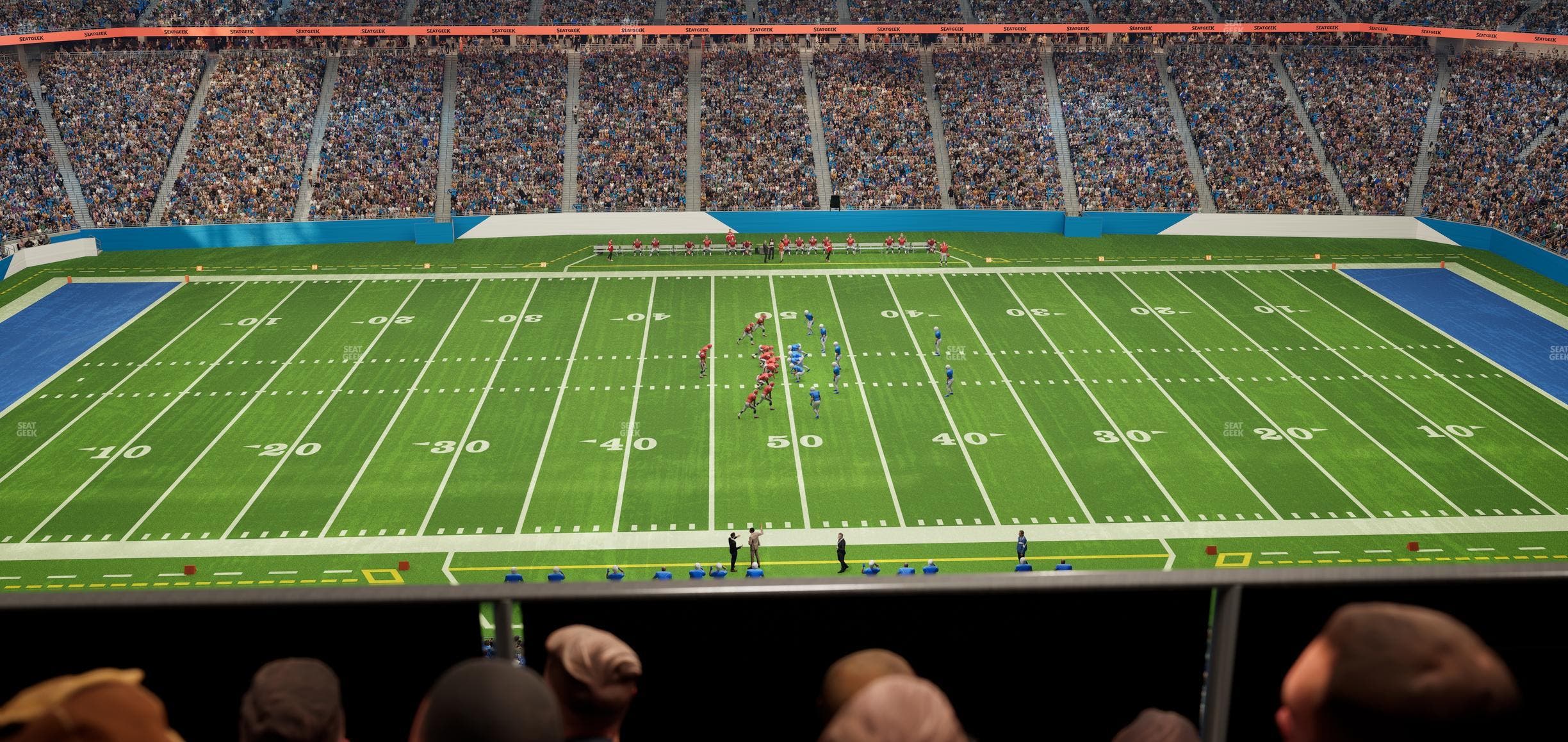 Ford Field - Section Suite 414 Seat View