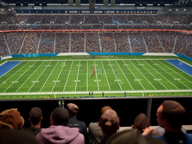 Ford Field - Section Suite 414 Seat View