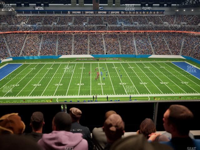 Ford Field - Section Suite 414 Seat View