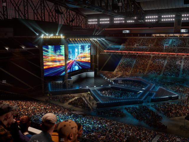 Ford Field - Section Suite 417 Seat View