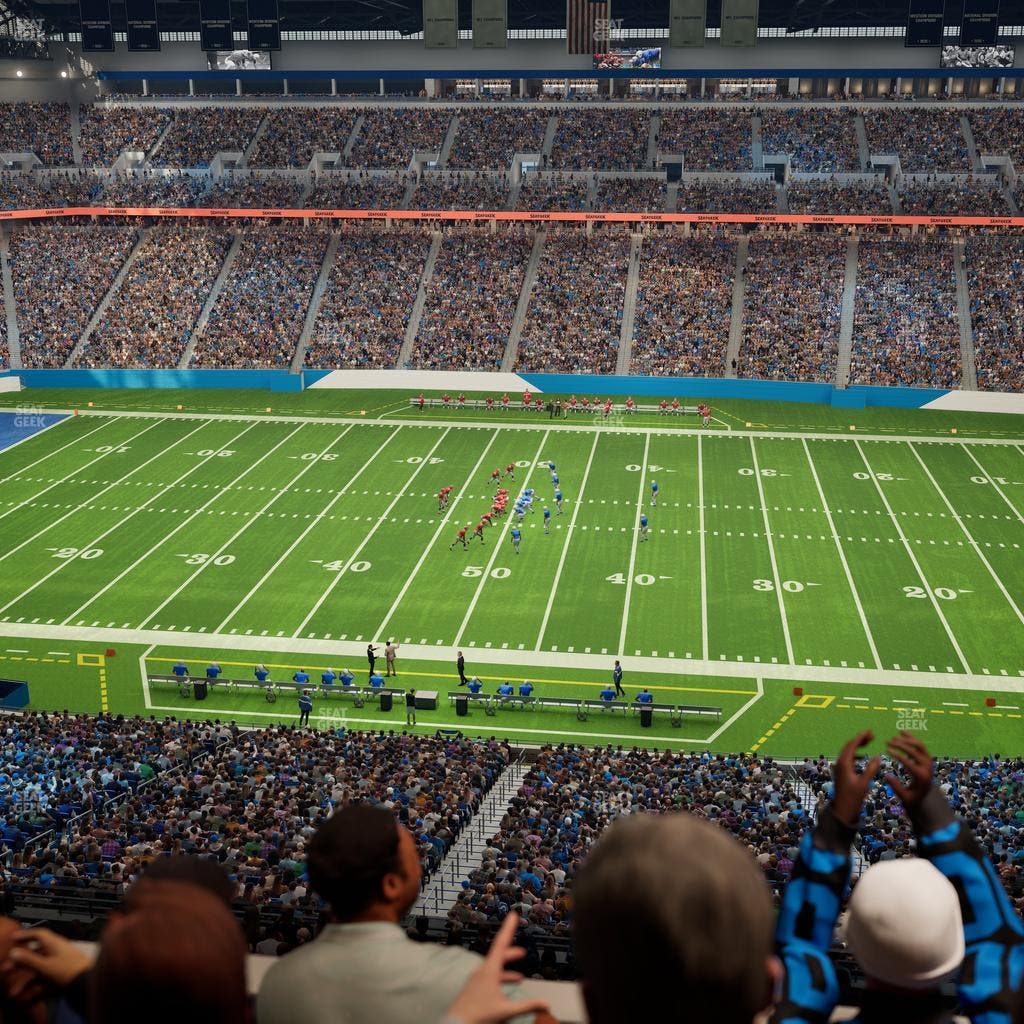 Ford Field - Section Suite 417 Seat View