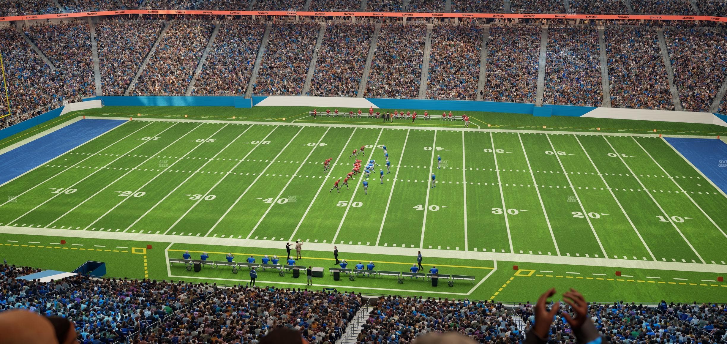 Ford Field - Section Suite 417 Seat View
