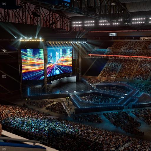 Ford Field - Section Suite 418 Seat View