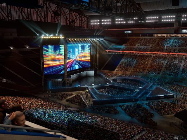 Ford Field - Section Suite 418 Seat View