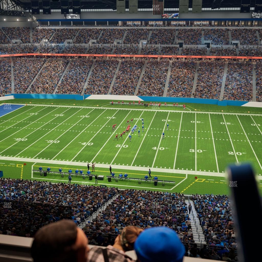 Ford Field - Section Suite 418 Seat View
