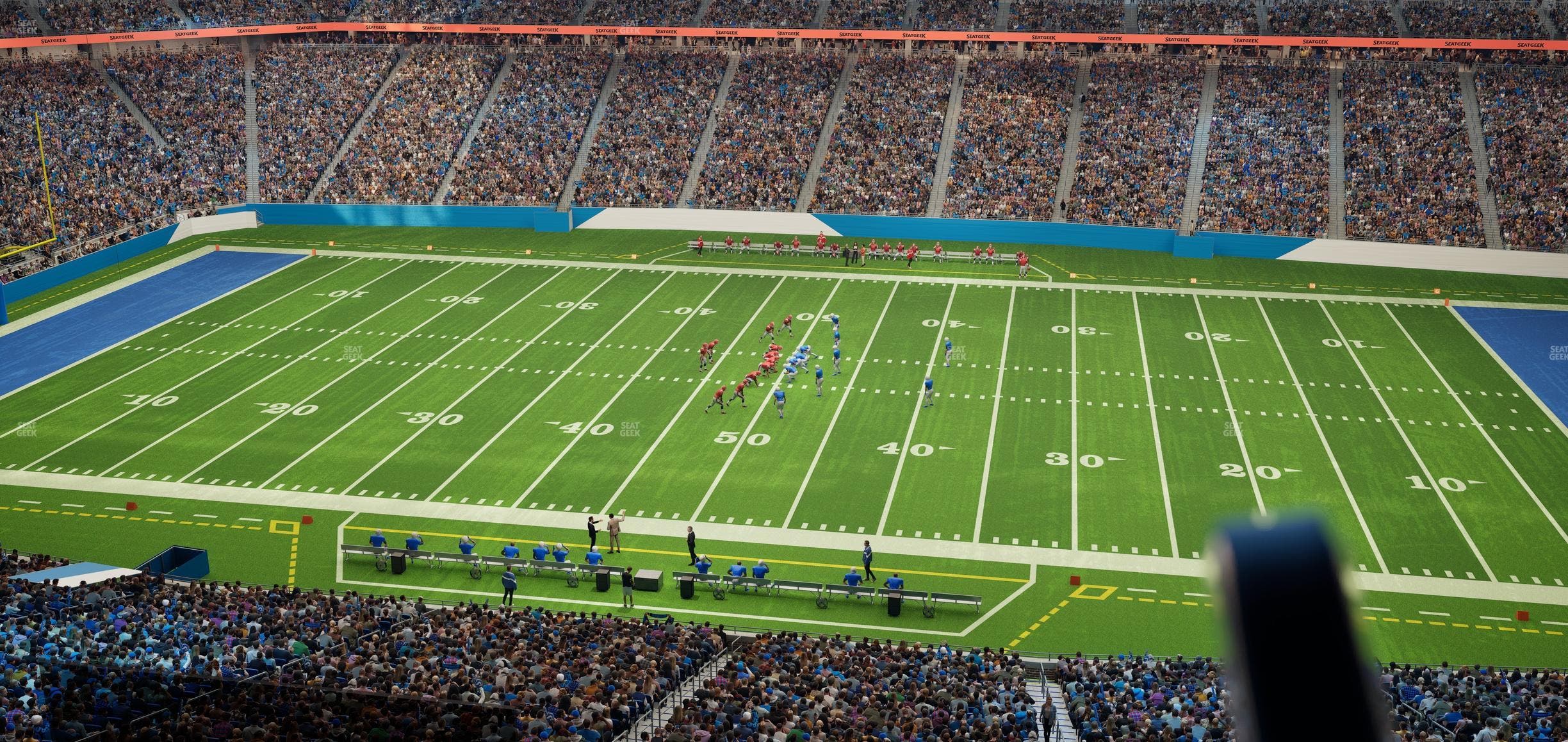 Ford Field - Section Suite 418 Seat View