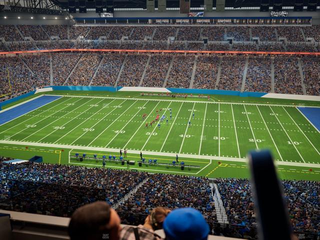 Ford Field - Section Suite 418 Seat View