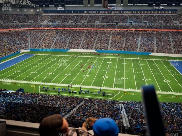 Ford Field - Section Suite 418 Seat View